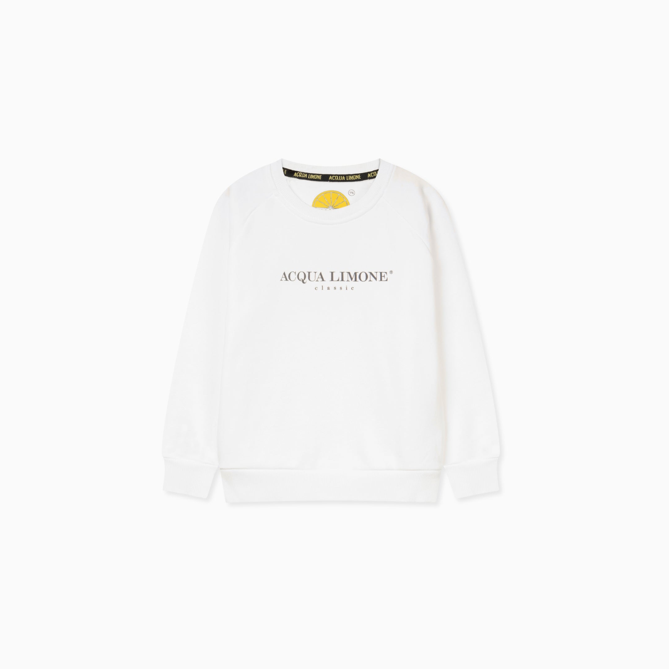 Kids College Sweatshirt – White