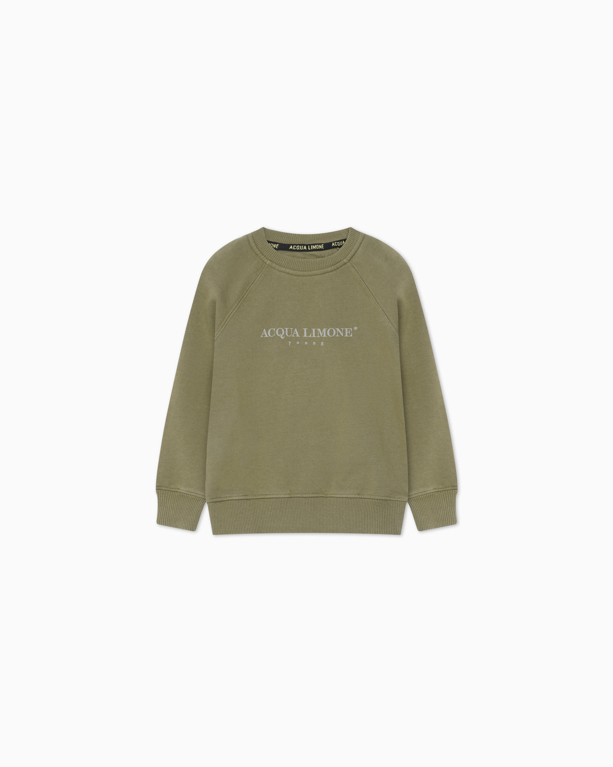 Kids College Sweatshirt - Olive Green