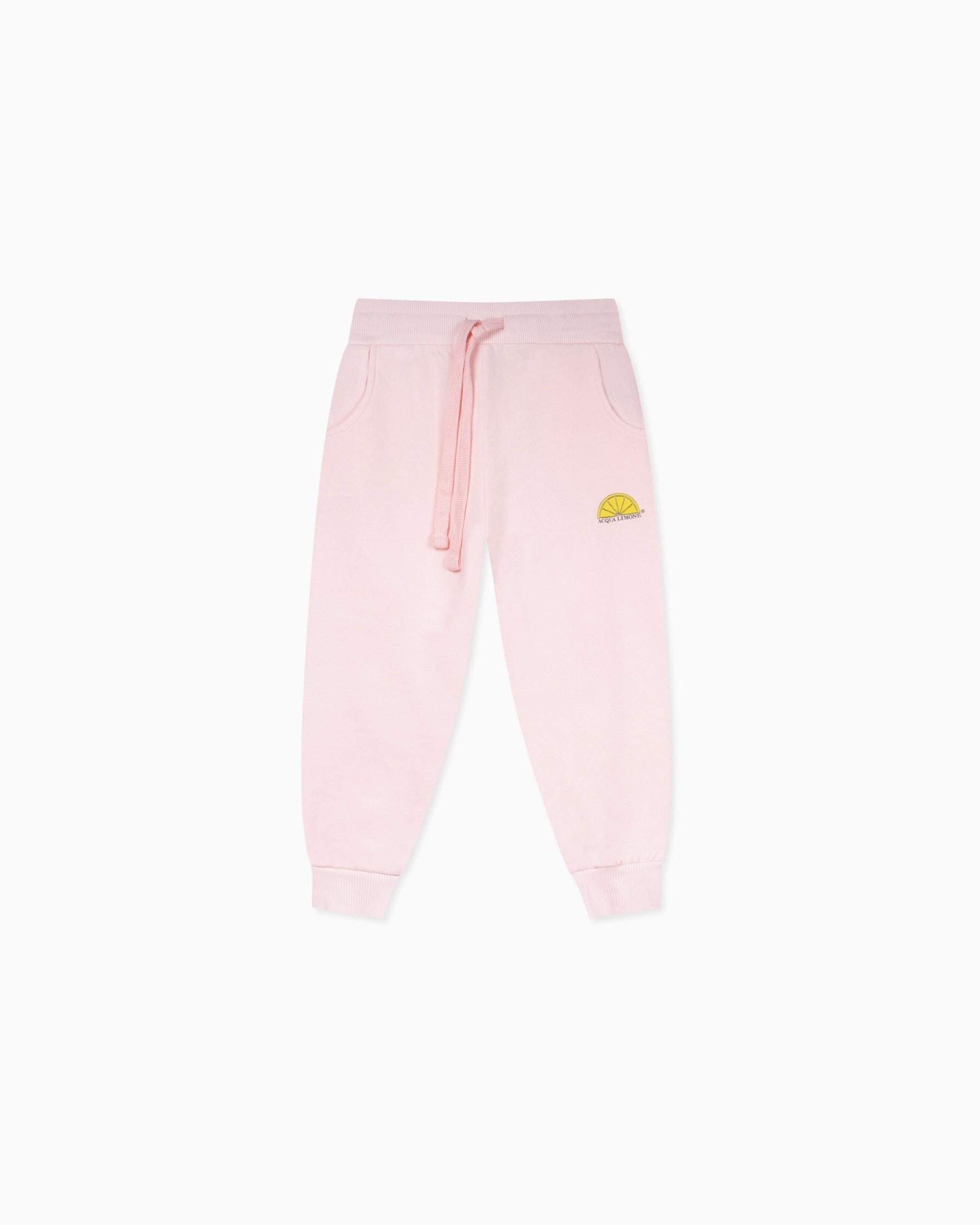 Kids Sweatpants – Pale Pink - Acqua Limone