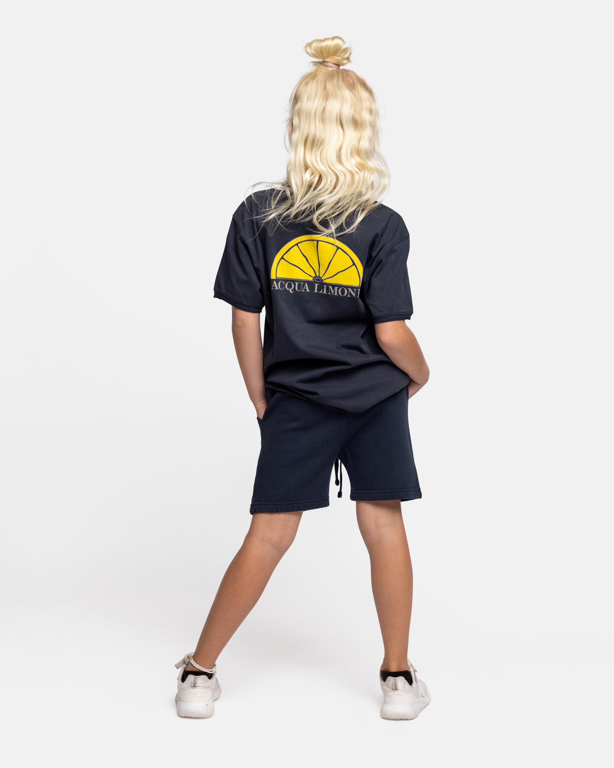 Kids Sweatshorts – Navy