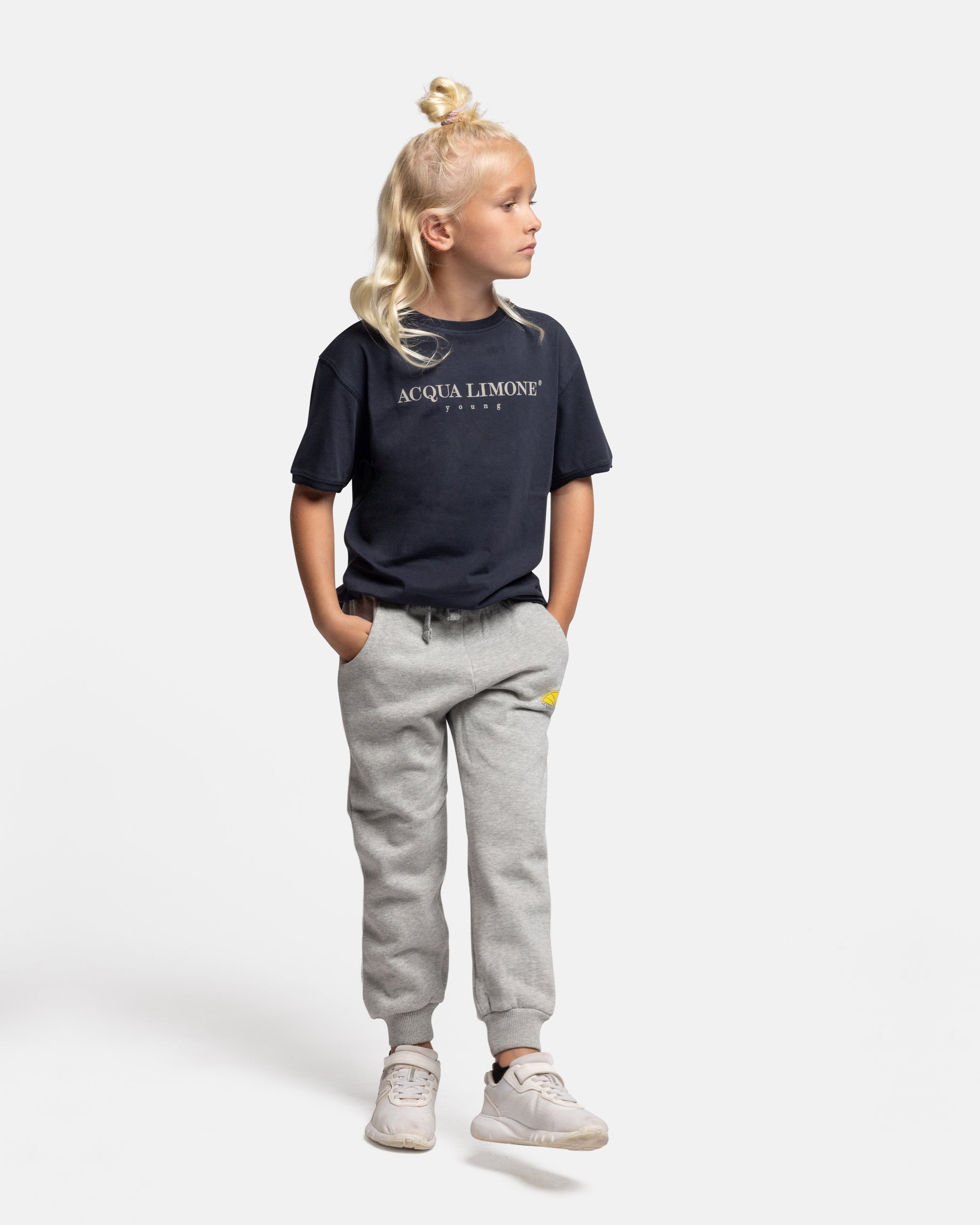 Kids T-shirt – Navy - Acqua Limone