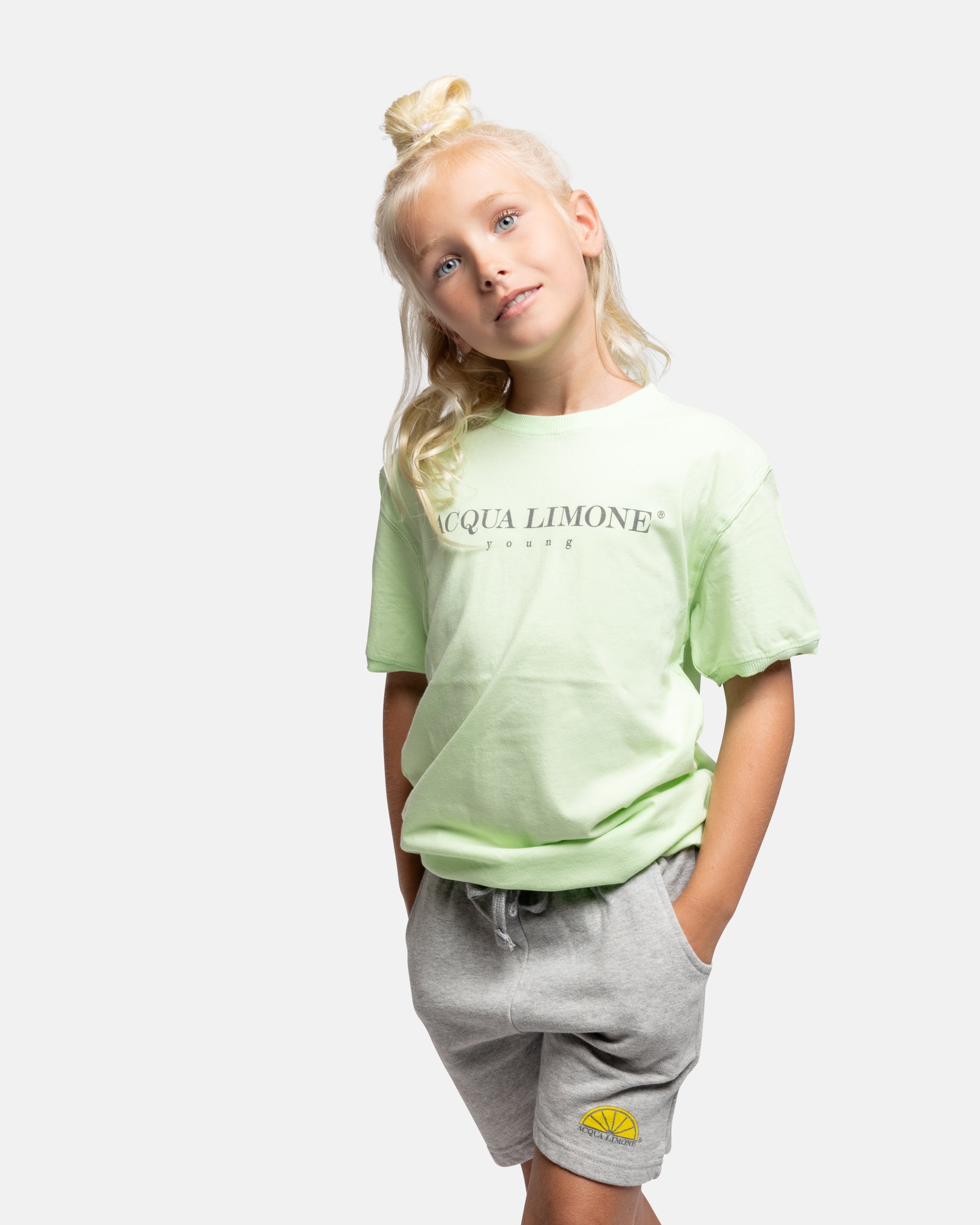 Kids T-shirt – Summer Green - Acqua Limone