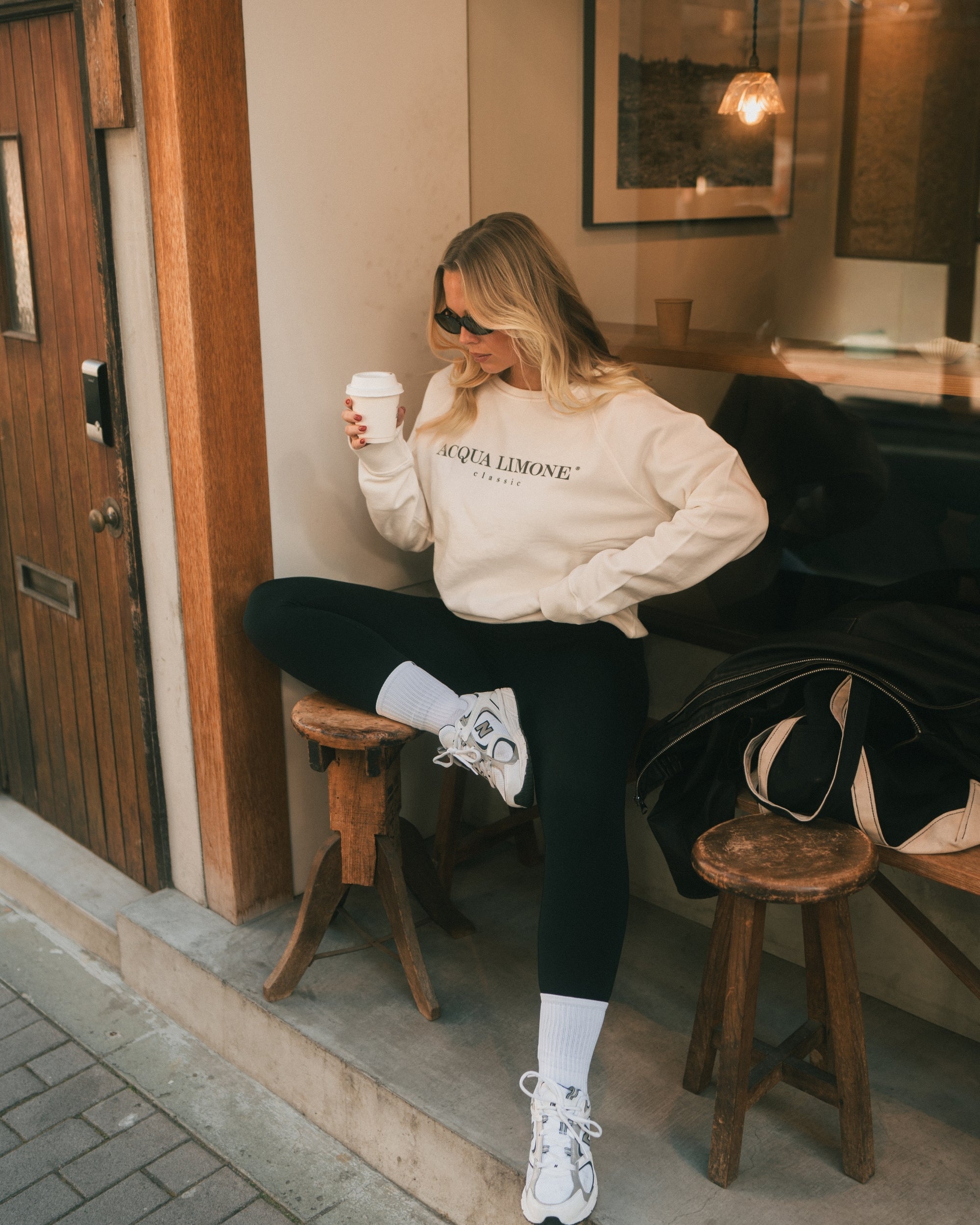 College Classic - Off White - Acqua Limone