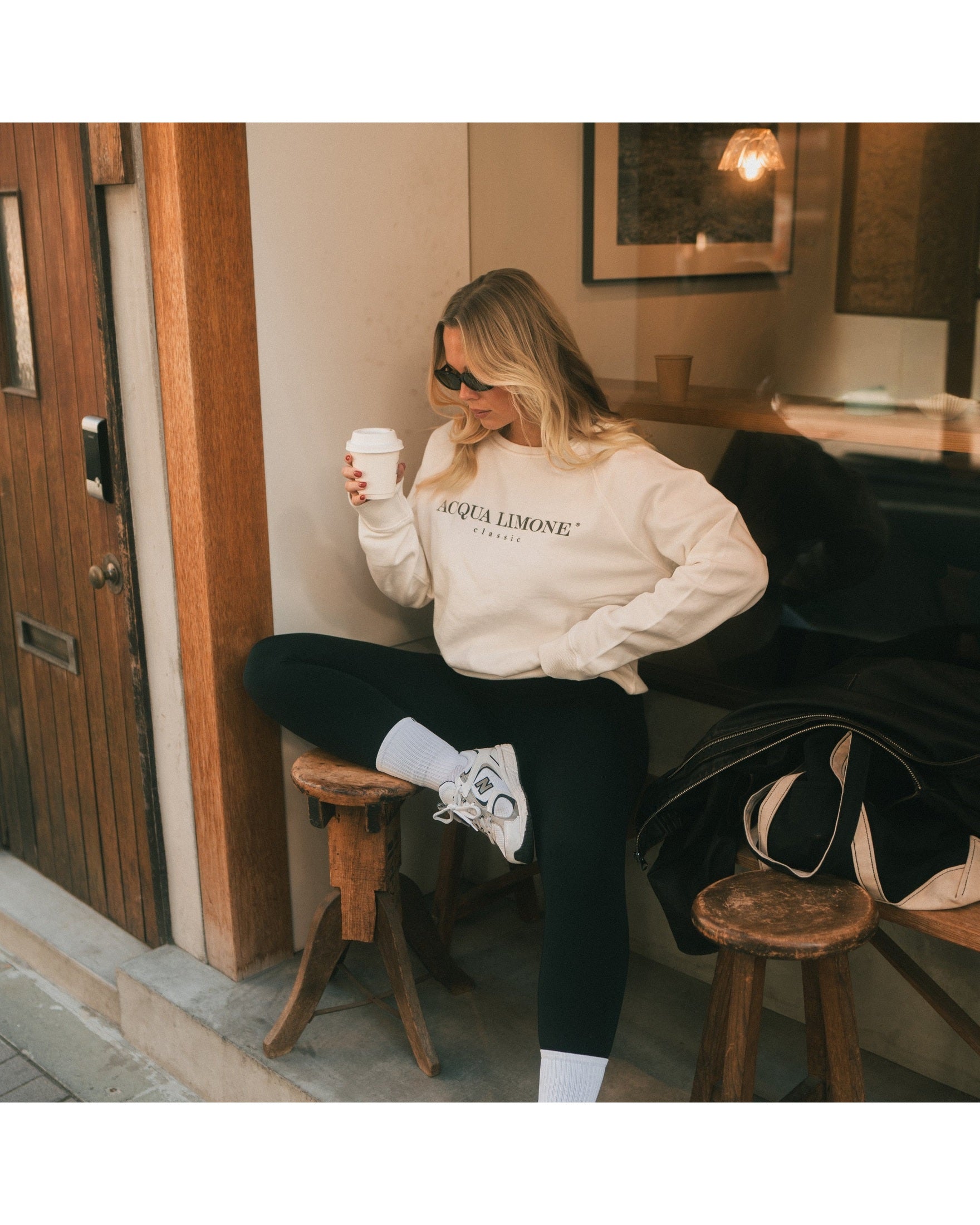 College Classic - Off White - Acqua Limone