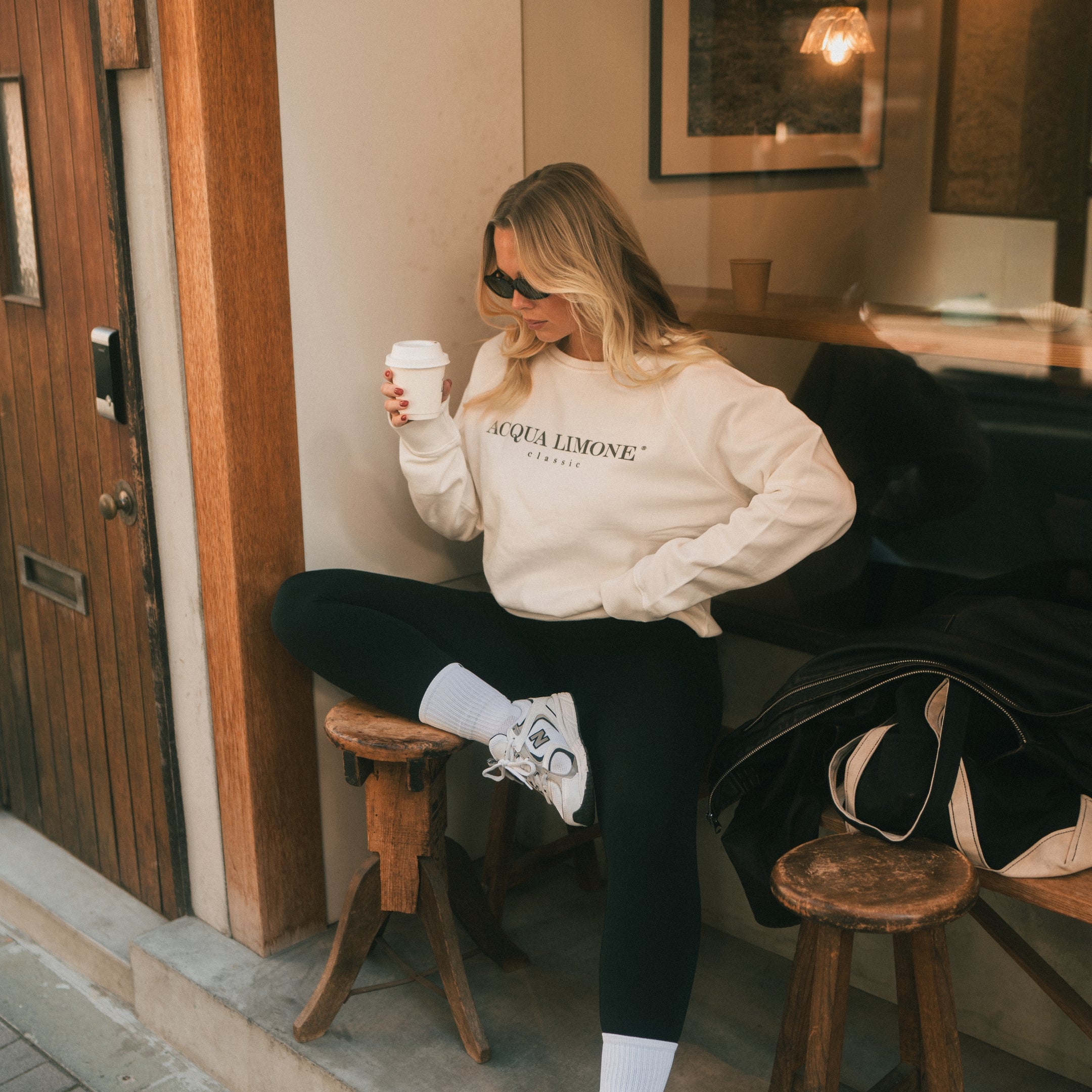 College Classic - Off White - Acqua Limone