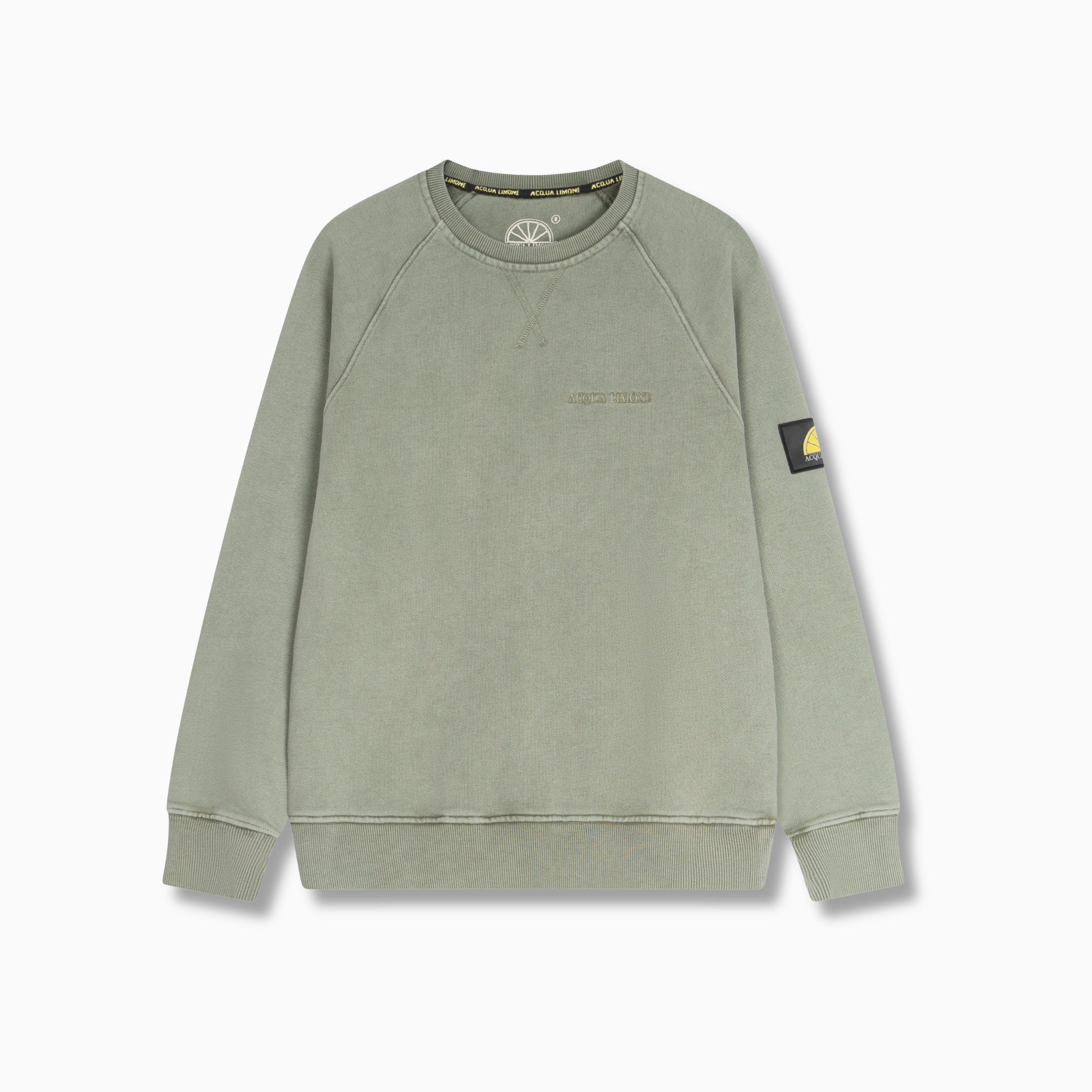 Washed College - Olive Green
