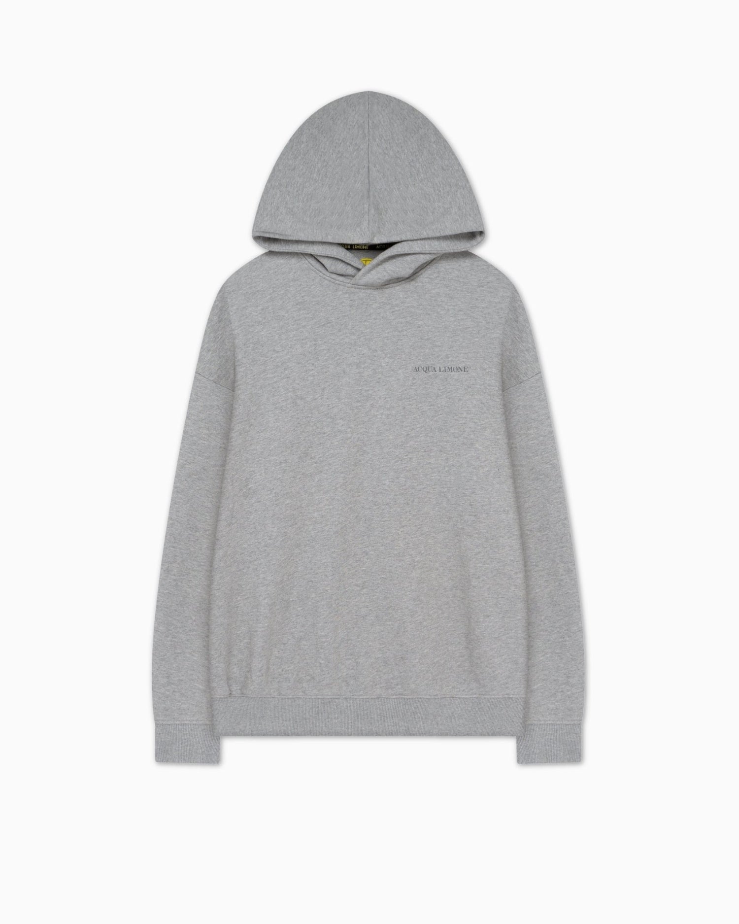 Oversized Hood - American Grey - Acqua Limone
