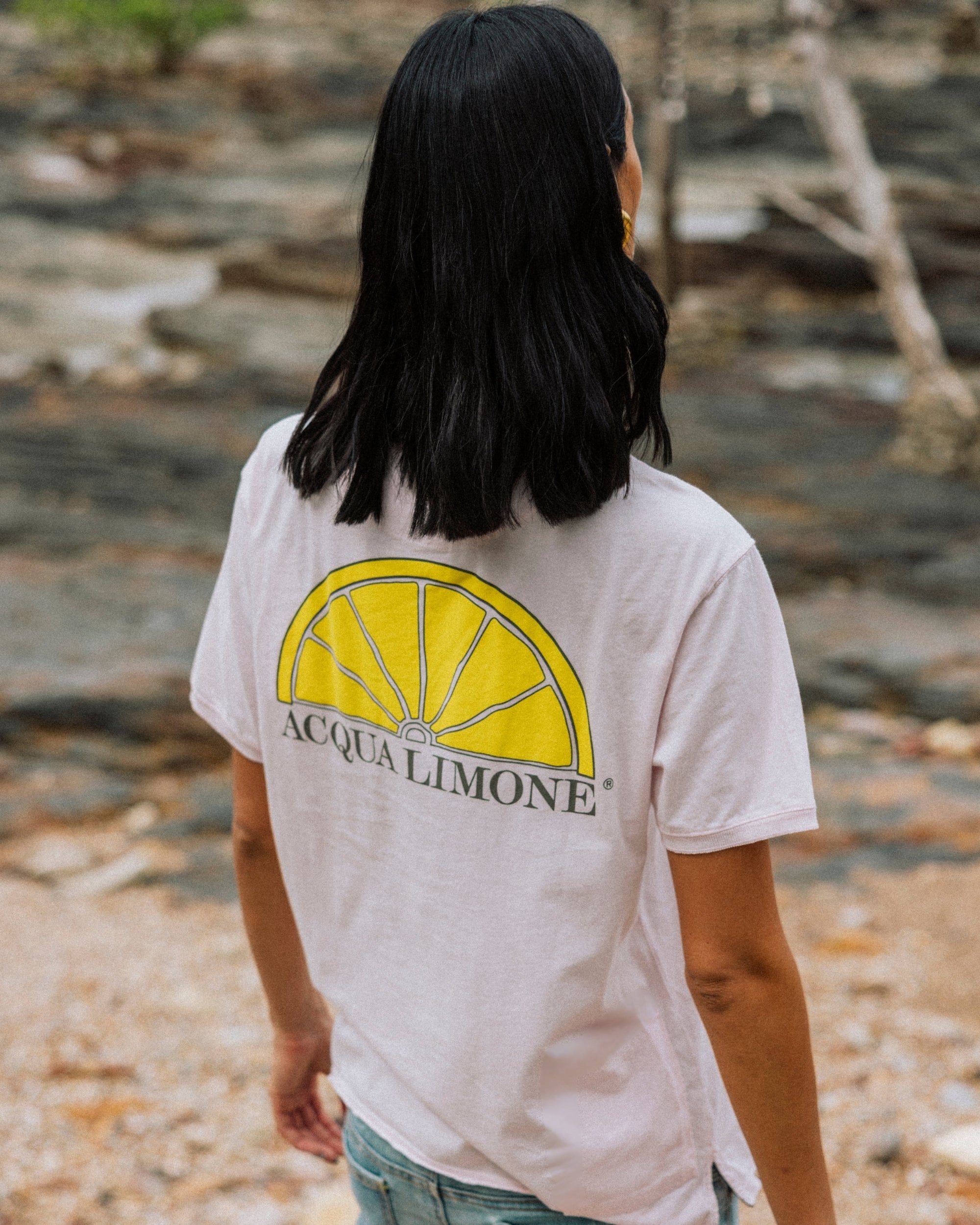 T-shirt Classic - Pale Pink - Acqua Limone