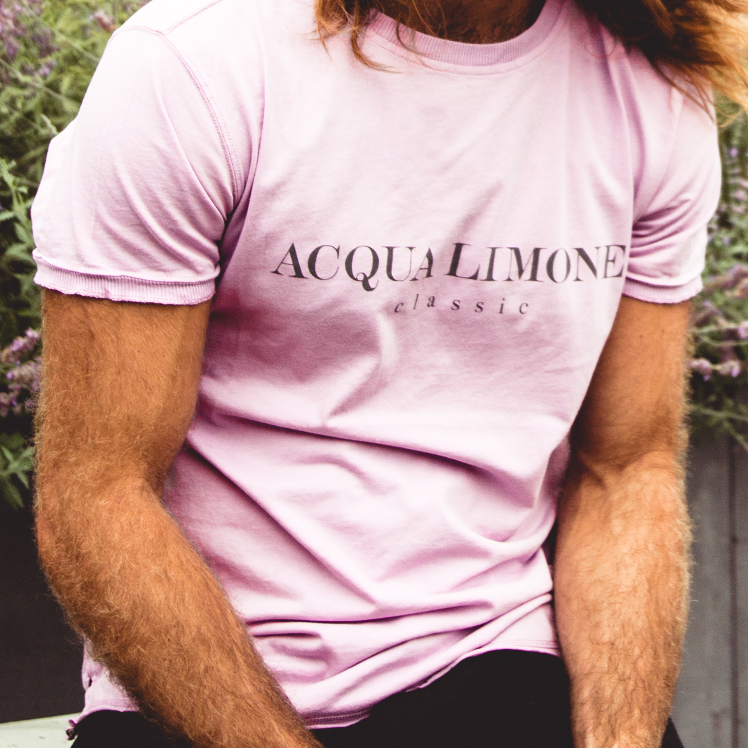 T-shirt Classic - Pale Pink - Acqua Limone