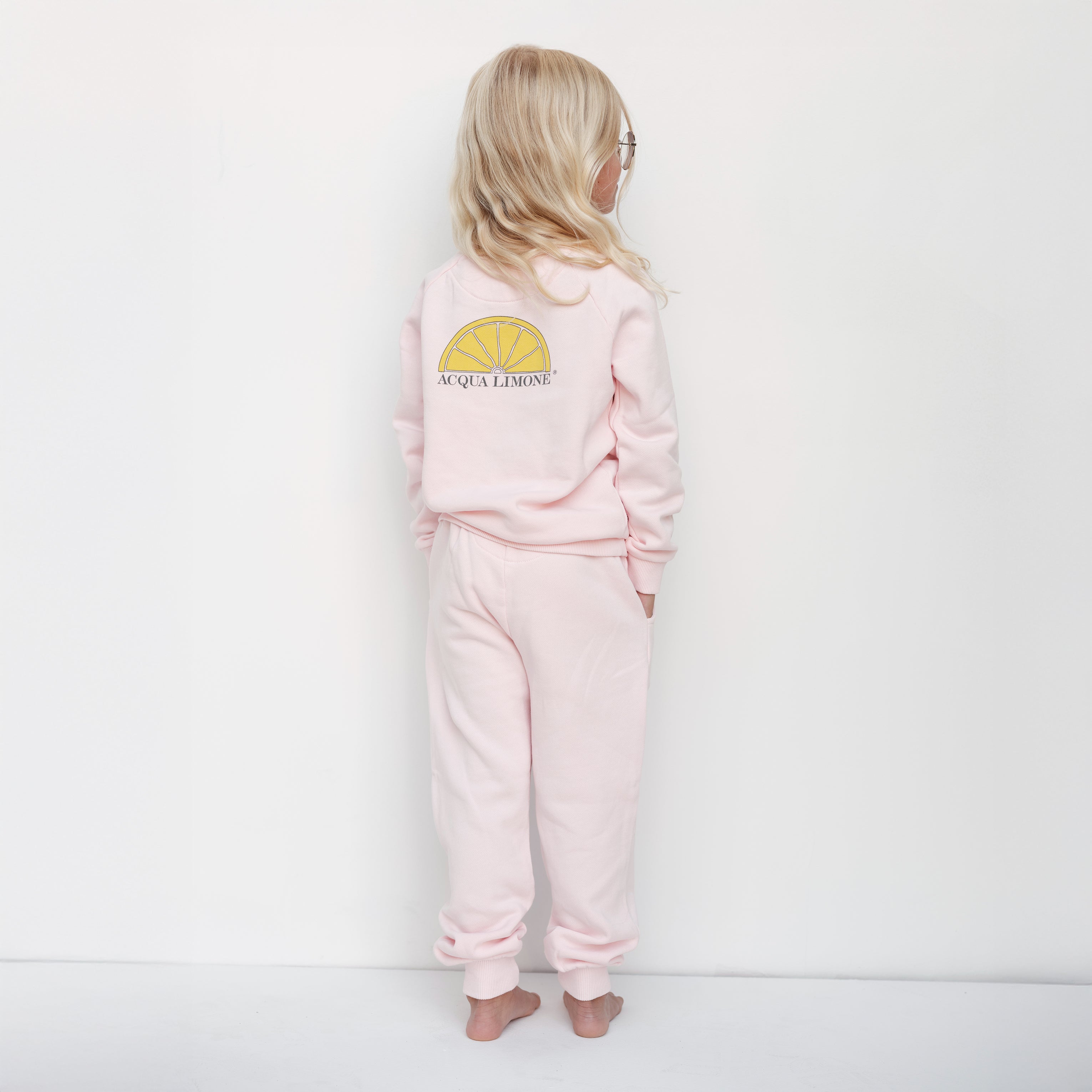 Kids Sweatpants – Pale Pink
