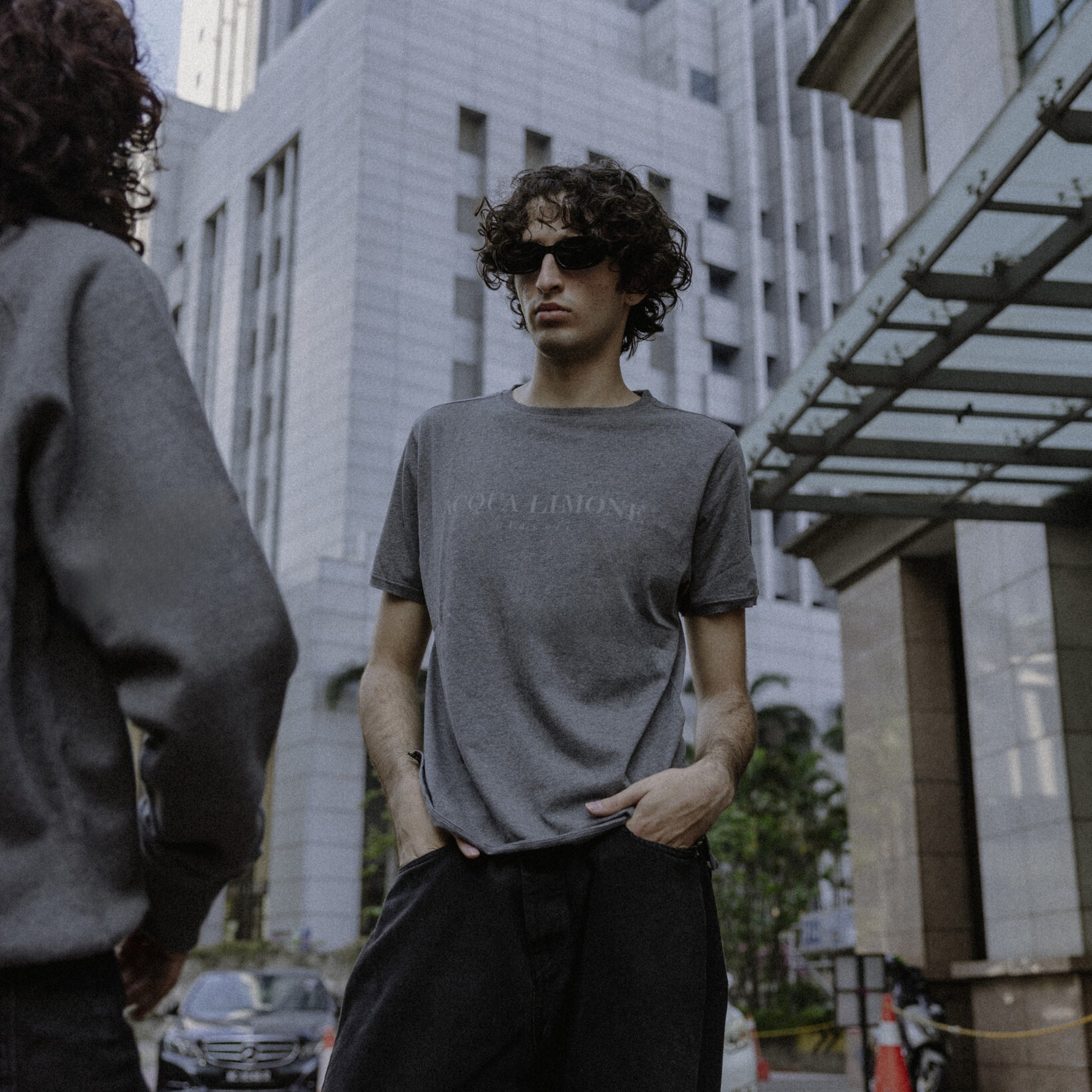 T-shirt Classic - Anthracite - Acqua Limone