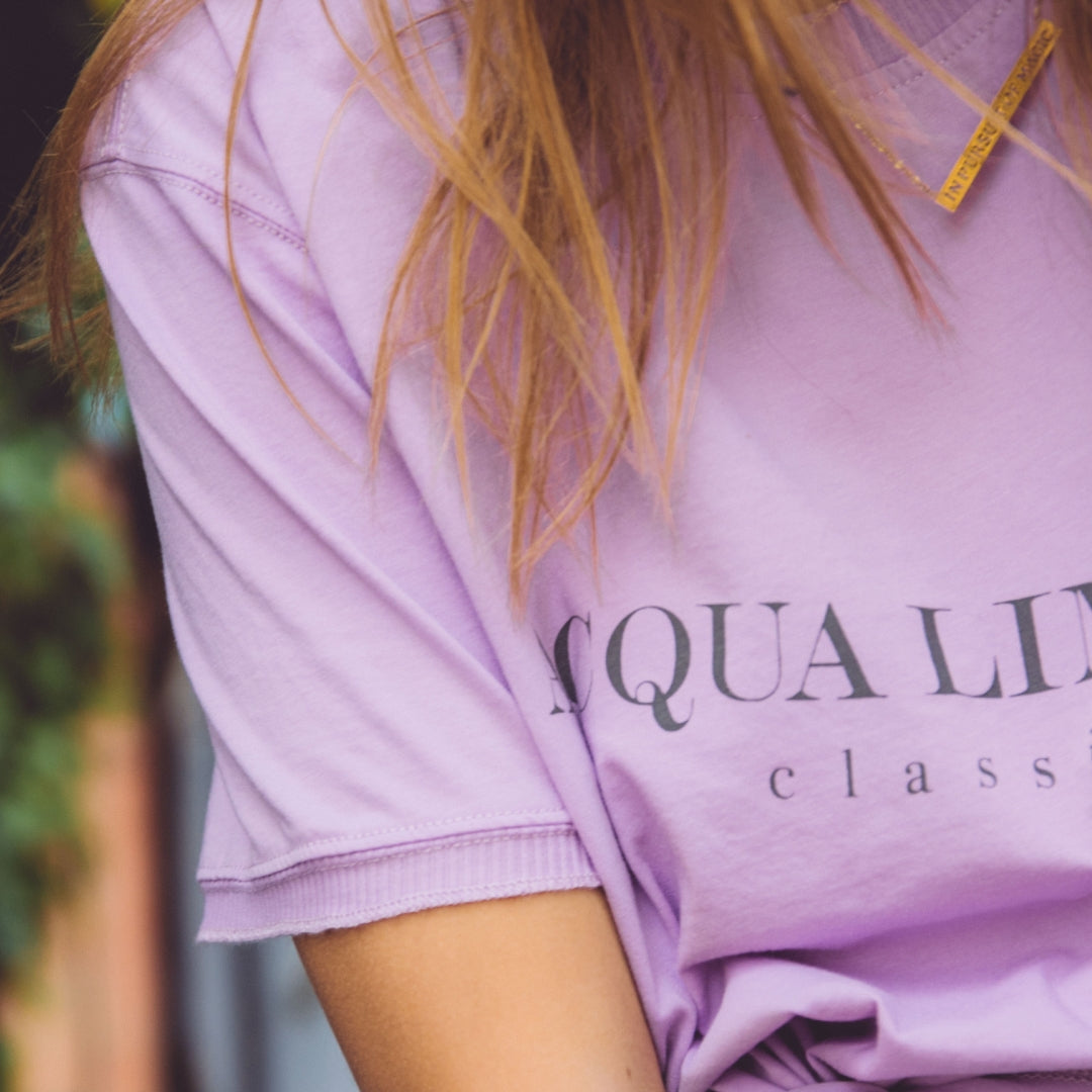 T-shirt Classic - Lilac - Acqua Limone