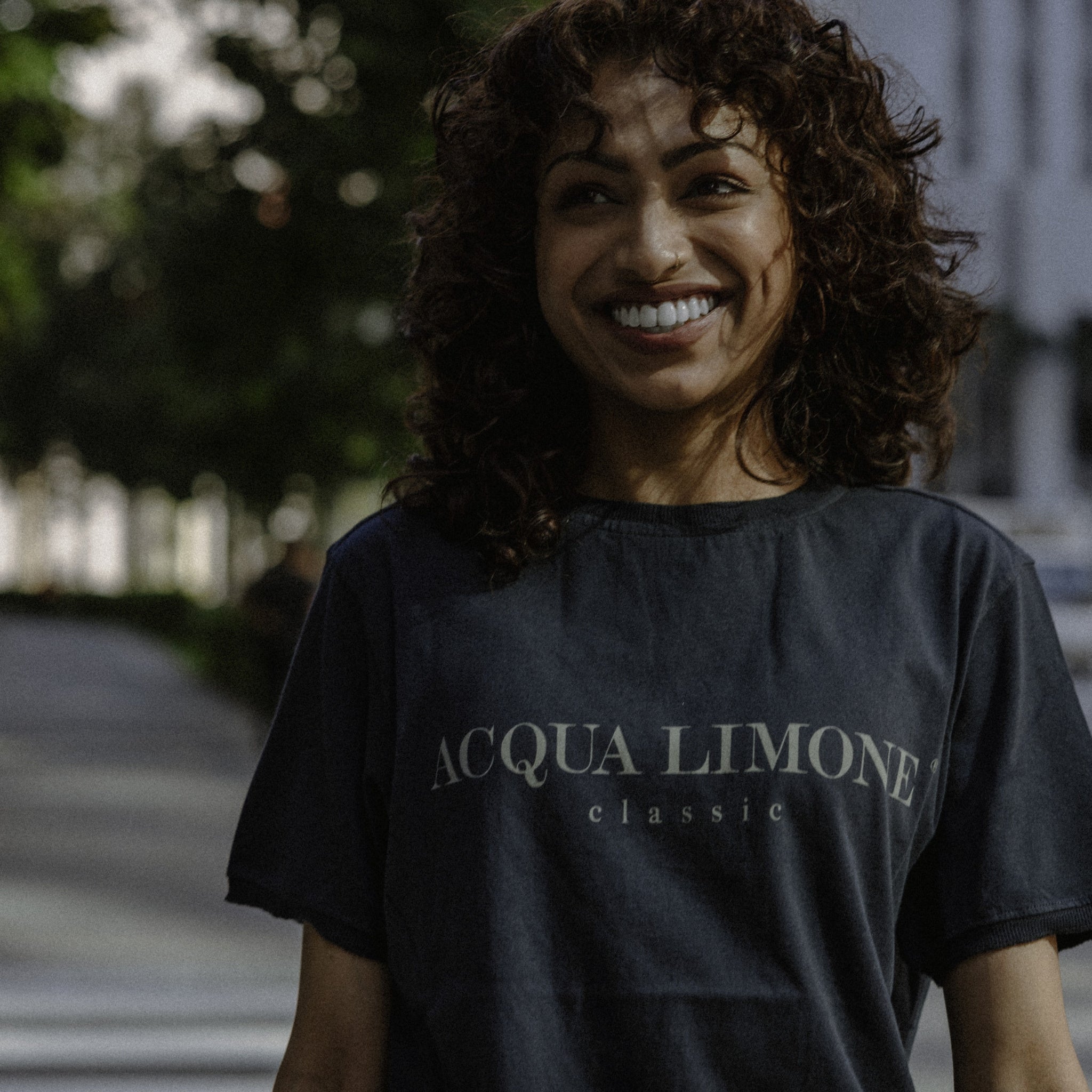 T-shirt Classic - Navy - Acqua Limone