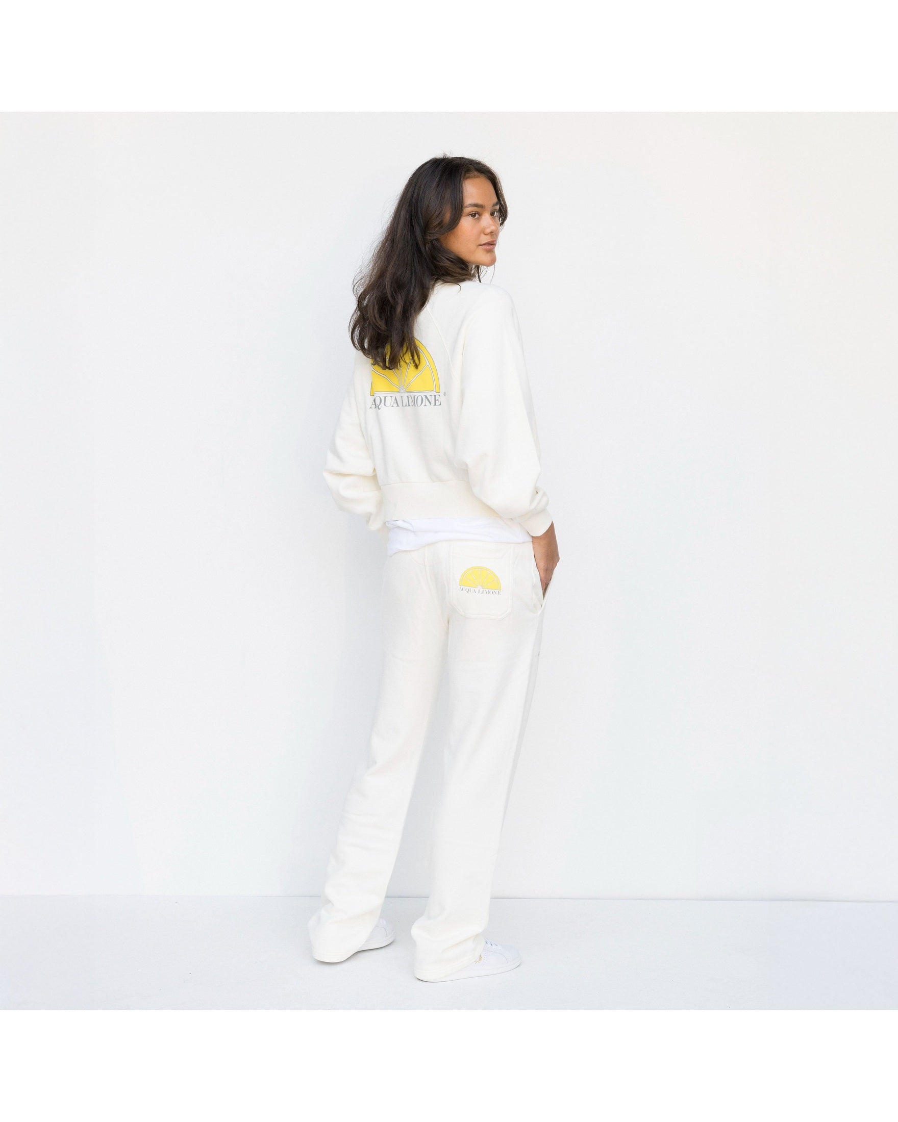 Ivy League Pants - Off White - Acqua Limone