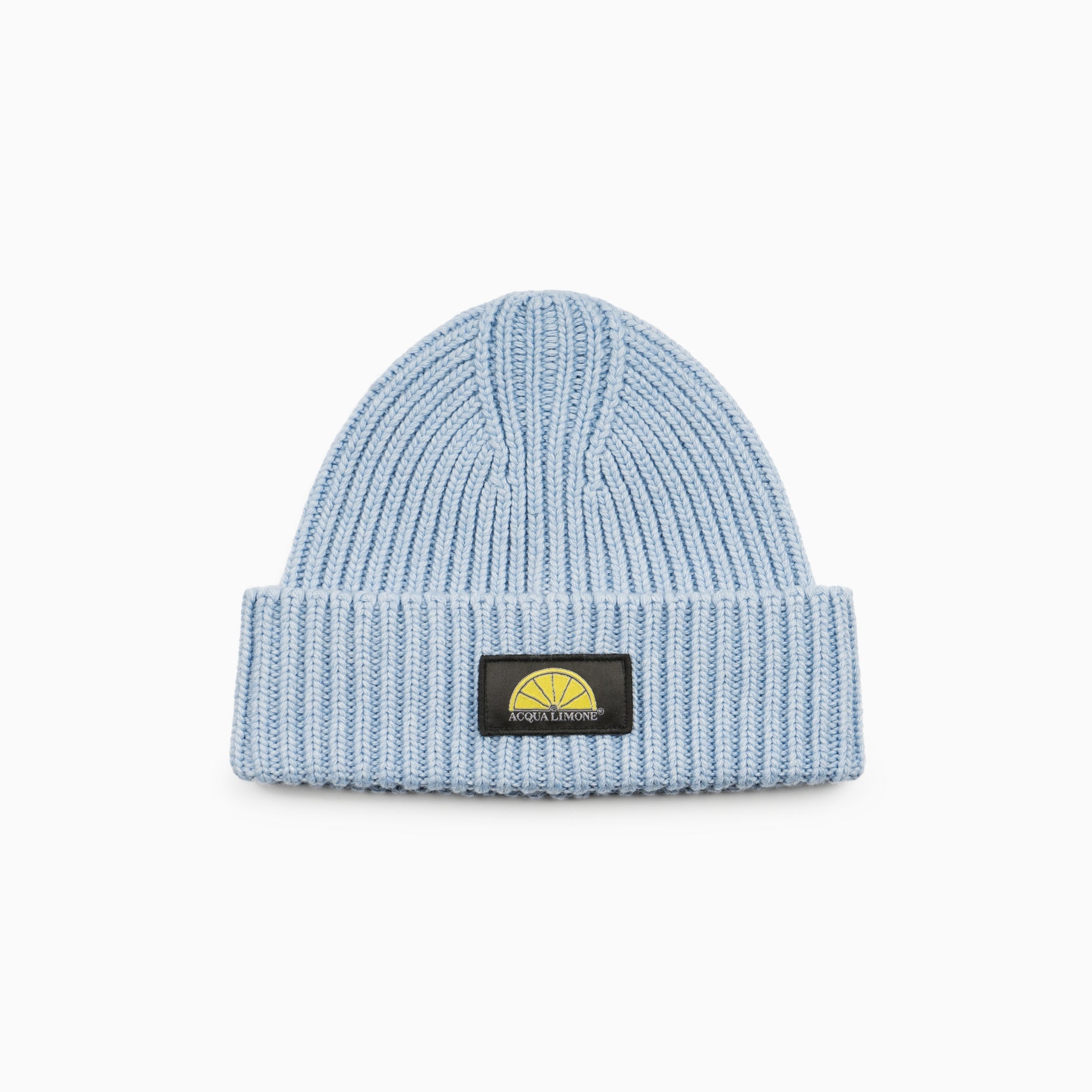 Soft Knit Beanie - Ice Blue