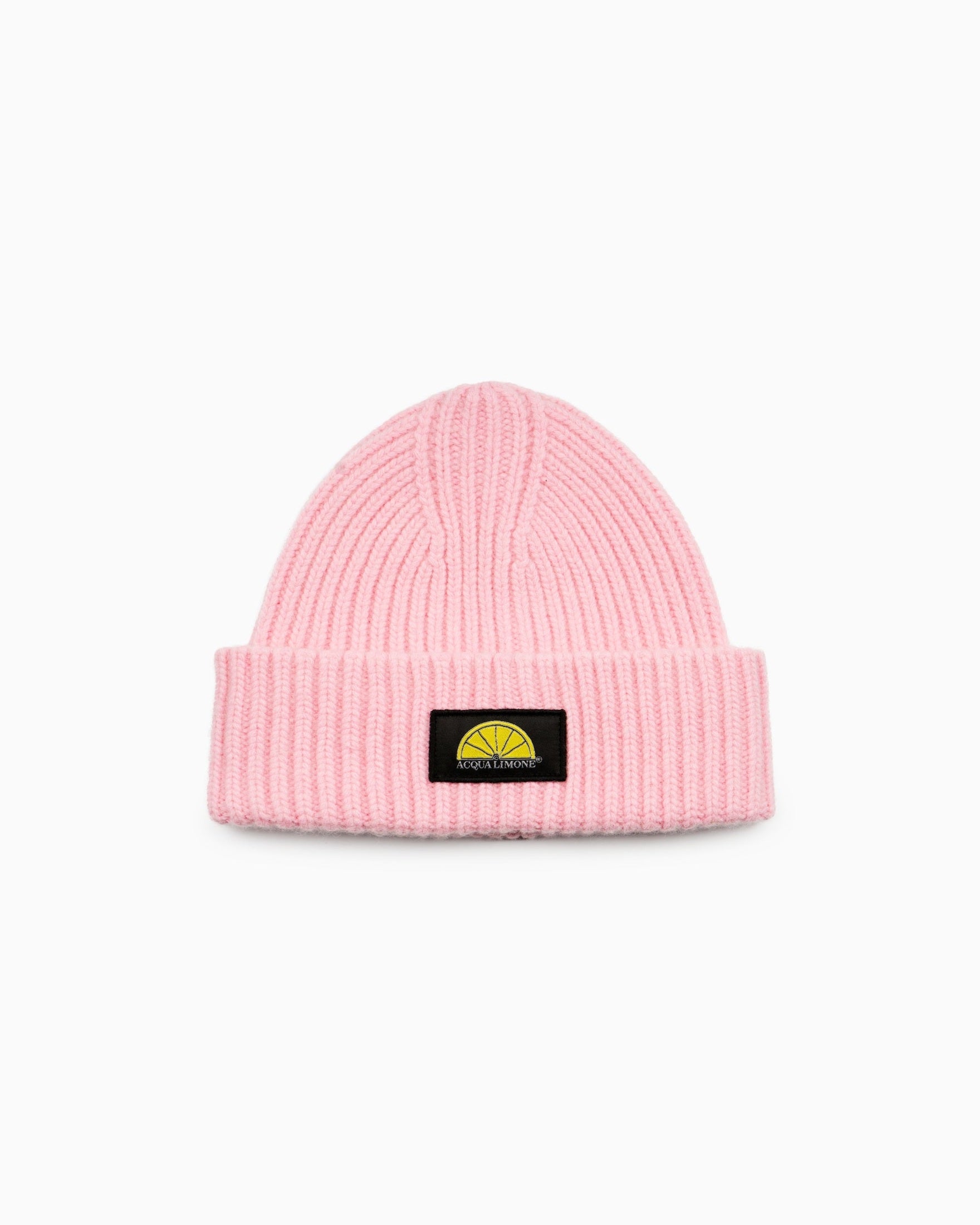 Soft Knit Beanie - Pale Pink - Acqua Limone