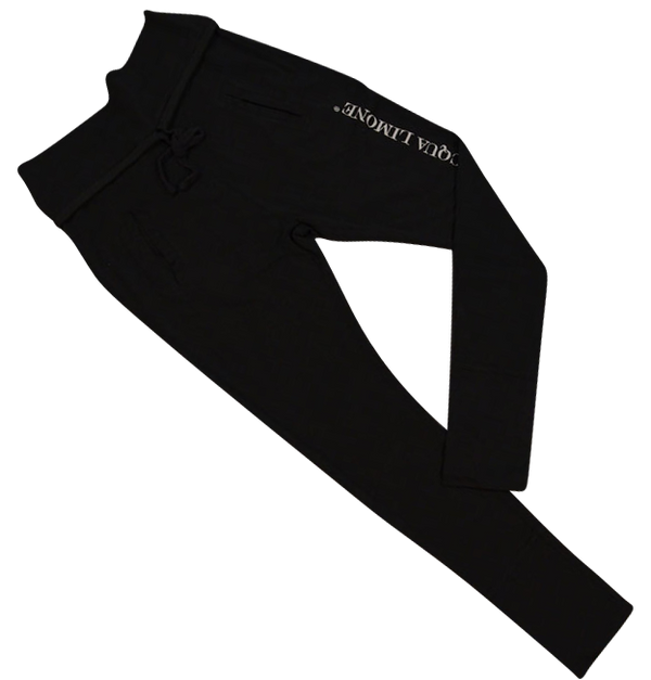 Donna Black Pants  Co. Lycra - Black - Acqua Limone