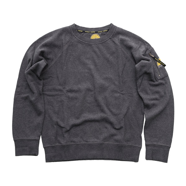 College Sleeve Pocket - Anthracite - Acqua Limone