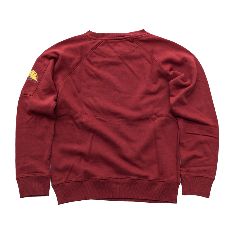 College Sleeve Pocket - Bordeaux - Acqua Limone