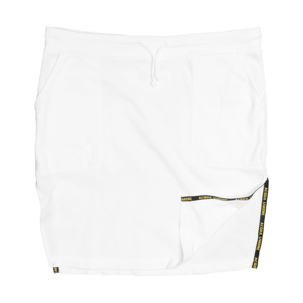 Donna Skirt Piqué - White - Acqua Limone