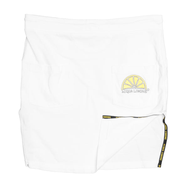 Donna Skirt Piqué - White - Acqua Limone