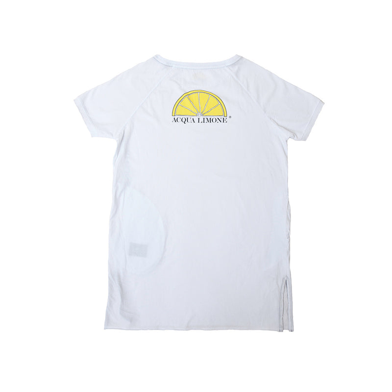 Donna Big-Tee - White - Acqua Limone