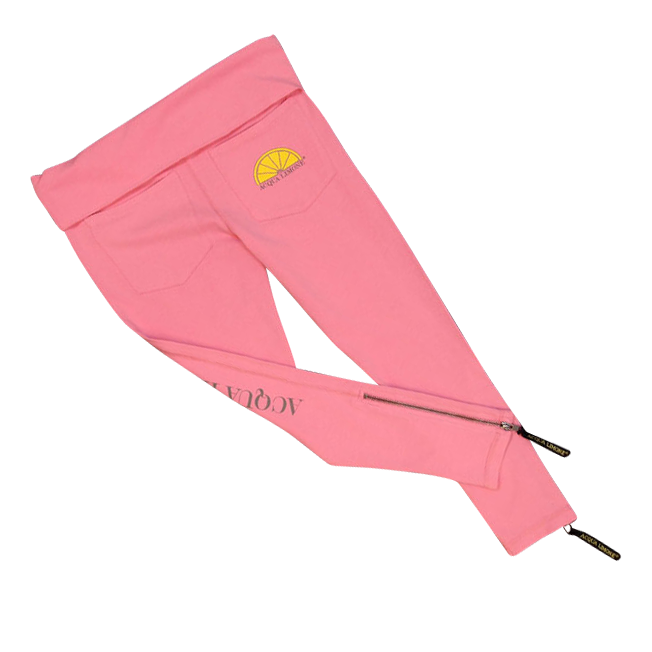Donna 3/4 Tights Co. Lycra, Hot Pink, O/S - Acqua Limone