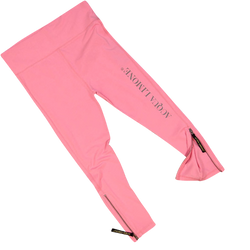 Donna 3/4 Tights Co. Lycra, Hot Pink, O/S - Acqua Limone