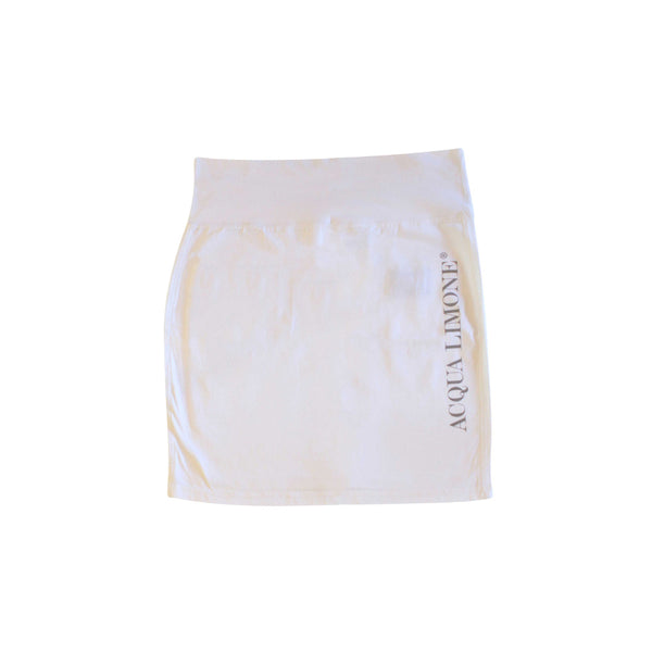 Donna Skirt Co. Lycra, White, O/S - Acqua Limone