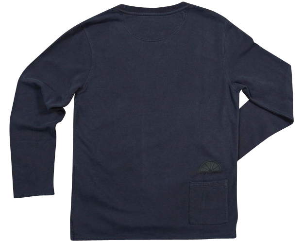 College V-Neck - Navy - Acqua Limone