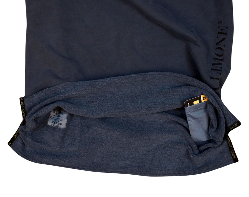 College V-Neck - Navy - Acqua Limone