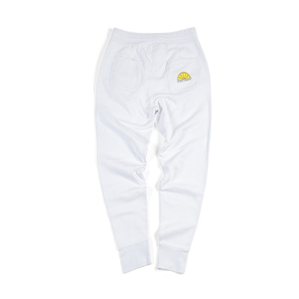 Sweatpants Cuff - White - Acqua Limone