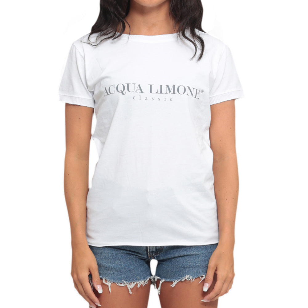 T-shirt Classic - White - Acqua Limone