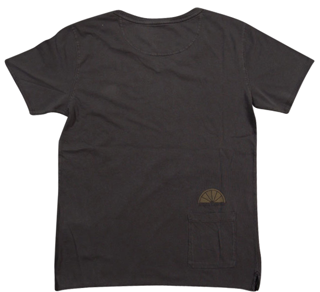 T-Shirt V-Neck - Black - Acqua Limone