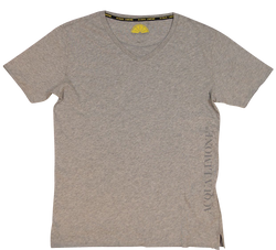 T-Shirt V-Neck - American Grey - Acqua Limone