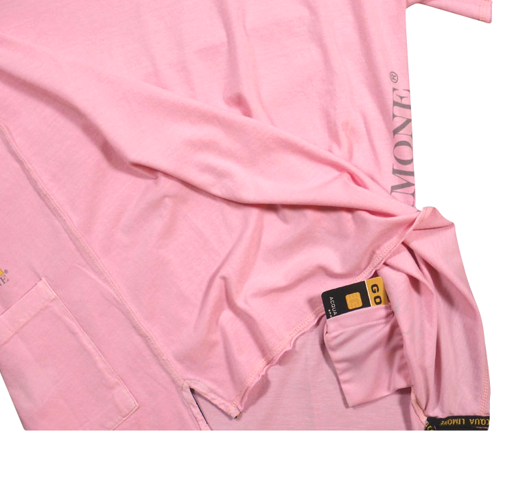T-Shirt V-Neck - Pink - Acqua Limone